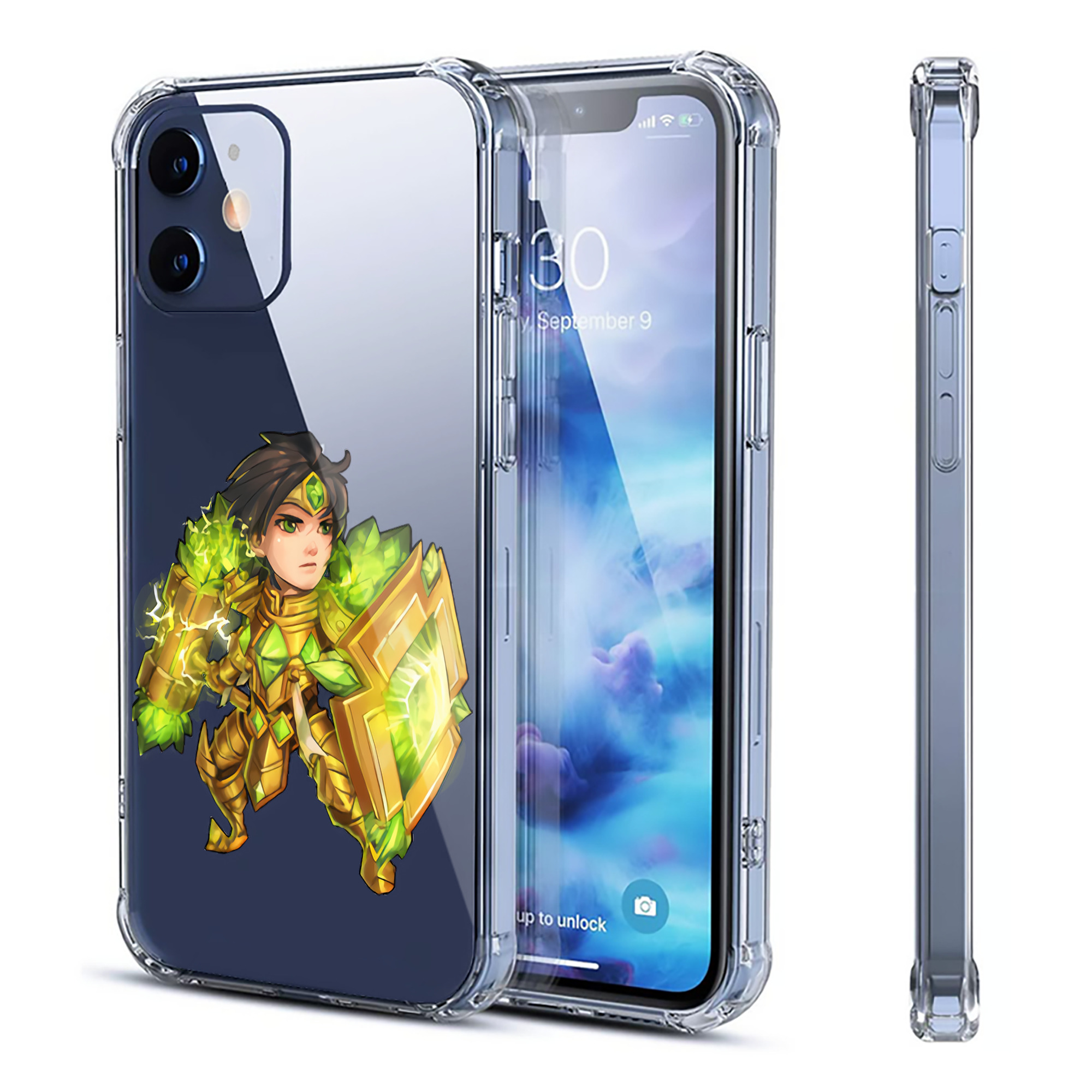 （画像用） リーグ・オブ・レジェンド League of Legends LOL 【iPhone 12シリーズ対応】透明スマホケース（クリアソフトケース）